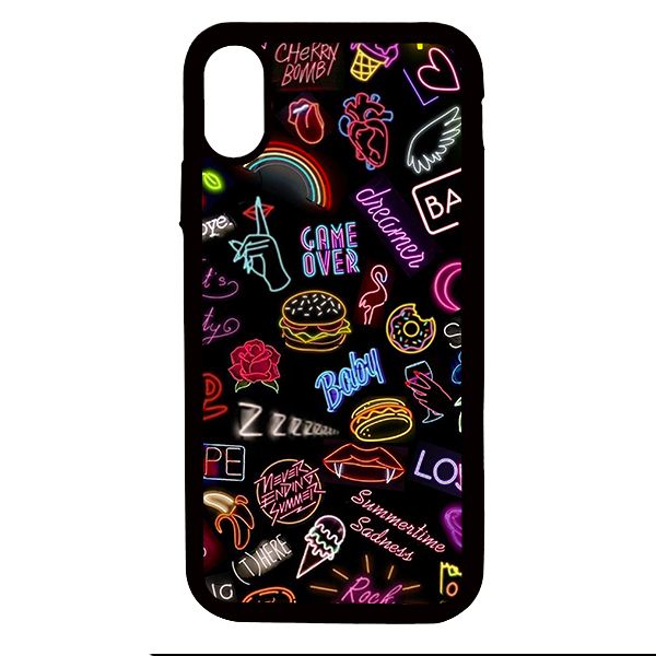 Ốp lưng cho iPhone X mẫu  MÀU SẮC 7 - Hàng chính hãng