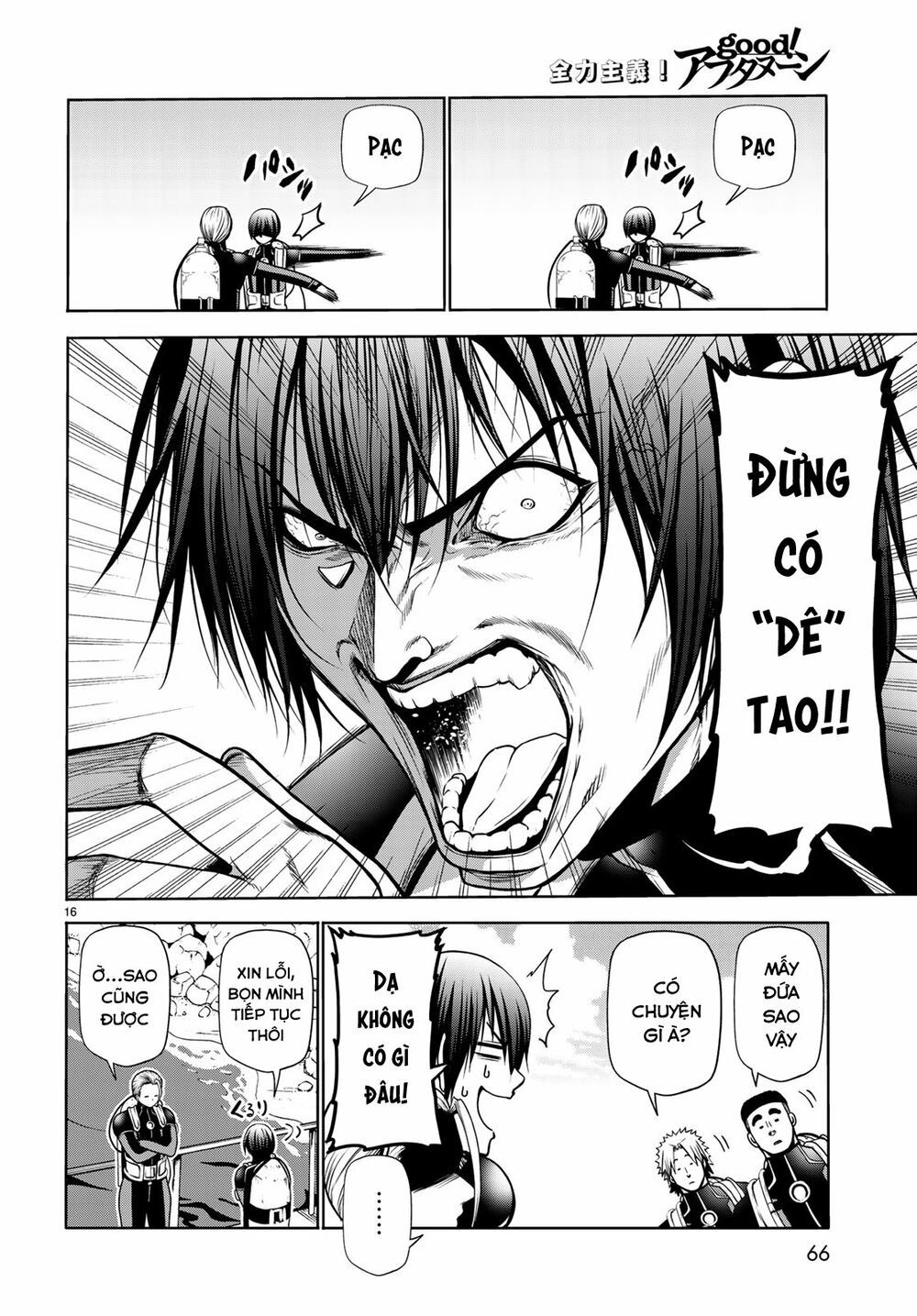 cô gái thích lặn - grand blue chapter 61 16