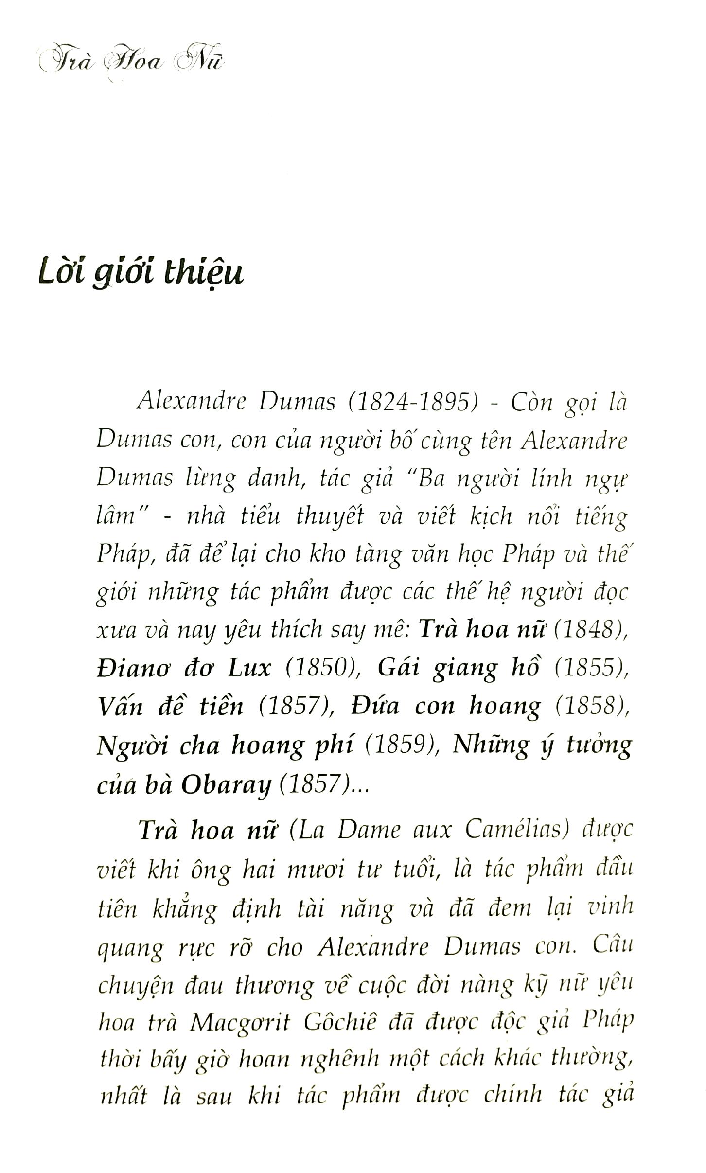 Trà Hoa Nữ