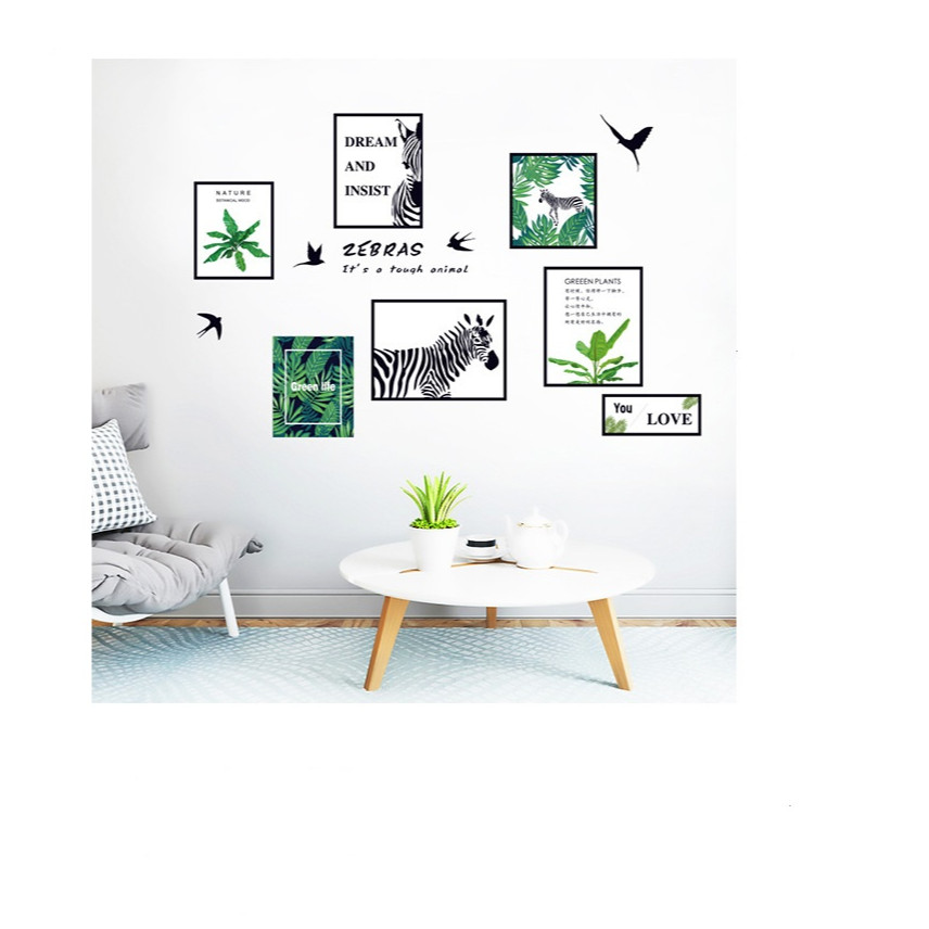 Tranh decal dán tường cao cấp thiên nhiên tươi trẻ