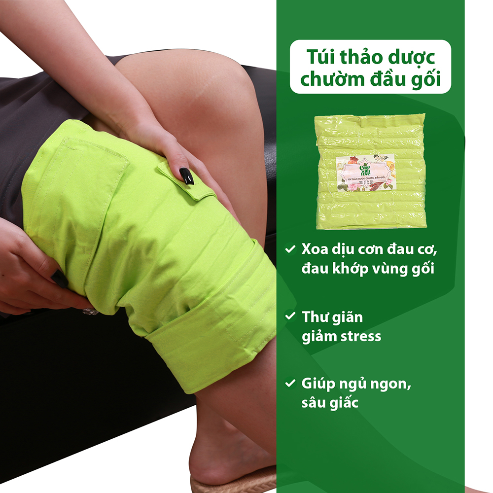 Túi Chườm Thảo Dược Giảm Đau Khớp Gối Làm Nóng Bằng Lò Vi Sóng - Care With Love