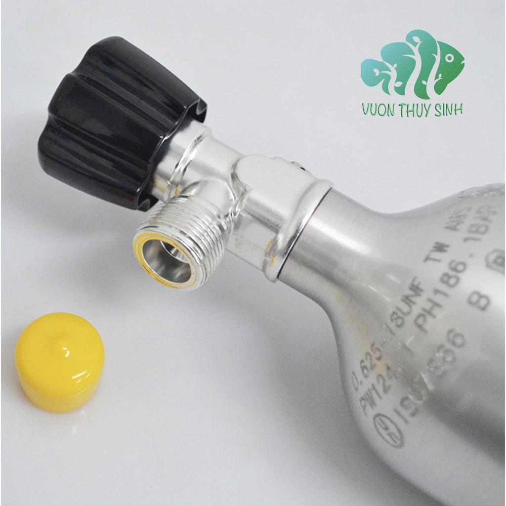 Bình CO2 nhôm TAIWAN 1L