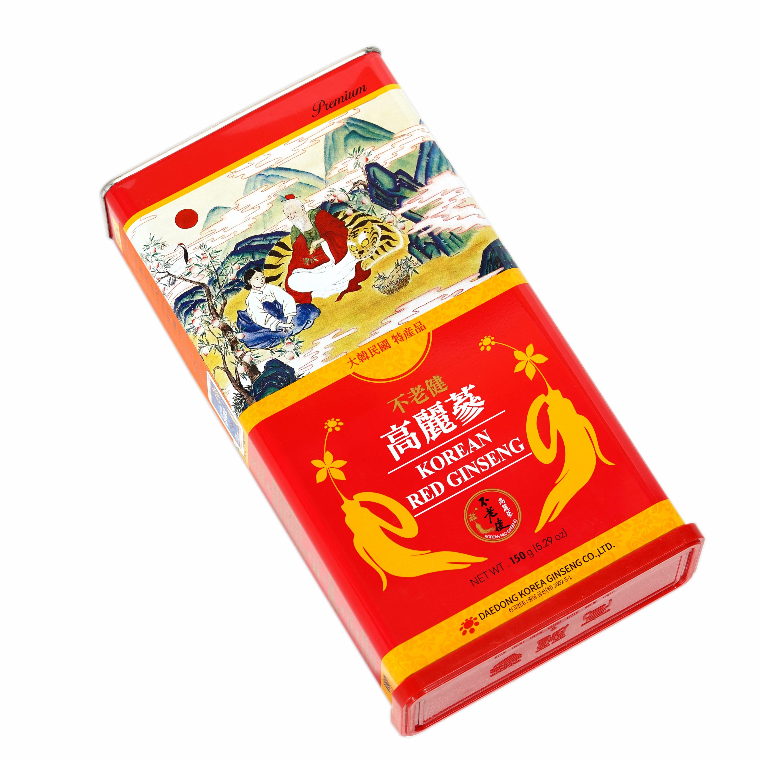 Hồng sâm củ khô 150gram Daedong Korea Ginseng (Premium 16-25 củ)