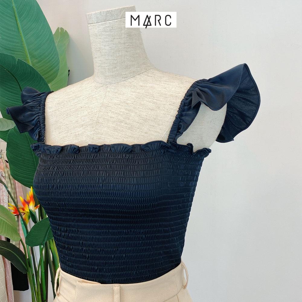 Áo kiểu nữ MARC FASHION ôm smocking tay con FAVH0503