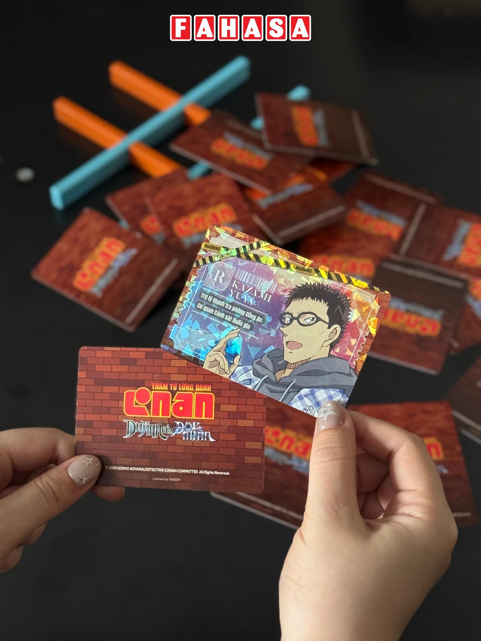 Bộ Thẻ Sưu Tập - Card Collection Thám Tử Lừng Danh Conan Movie 2025 - Dư Ảnh của Độc Nhãn (5 Cards Ngẫu Nhiên/Túi)
