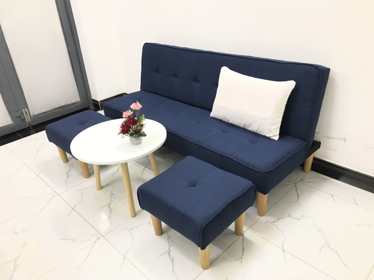 Bộ ghế sofa bed 1m7x90, sofa giường phòng khách sivali5