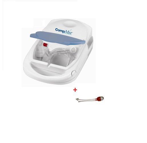 Máy xông mũi họng khí dung COMPMIST Tặng Dụng cụ hút mũi 2 dây an toàn cho bé