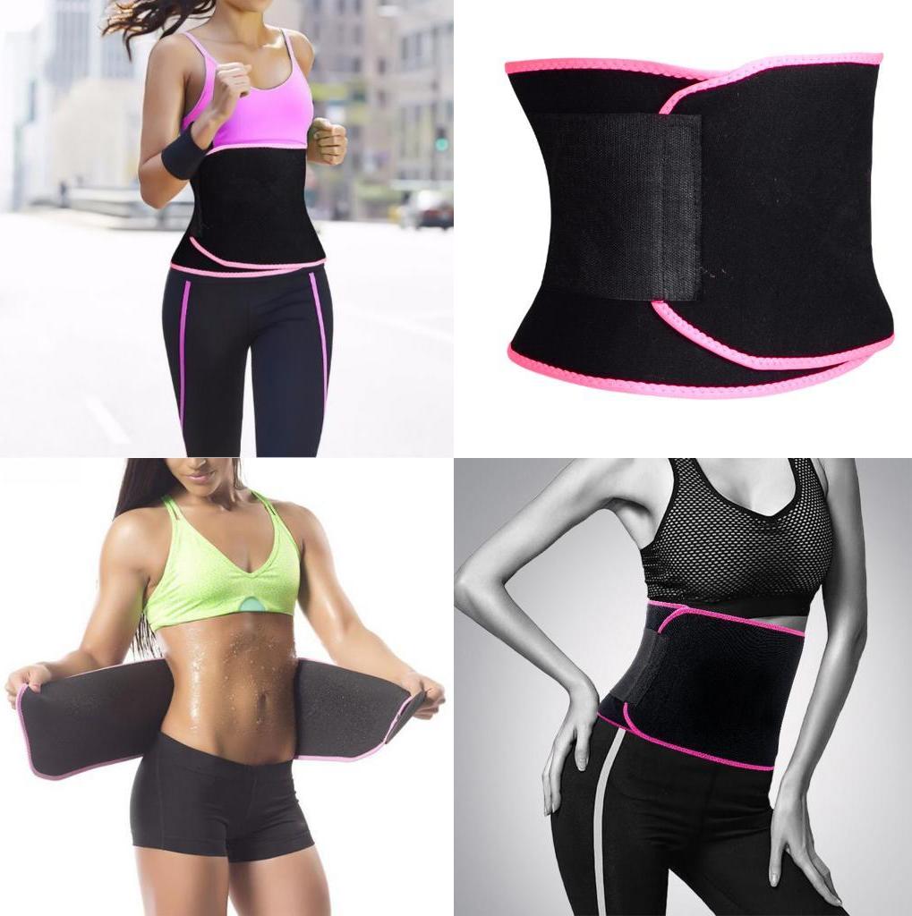 Women\'s Waist Cincher Trimmer Slimmer Body Shaper Belt Yoga Sport Girdle Belt