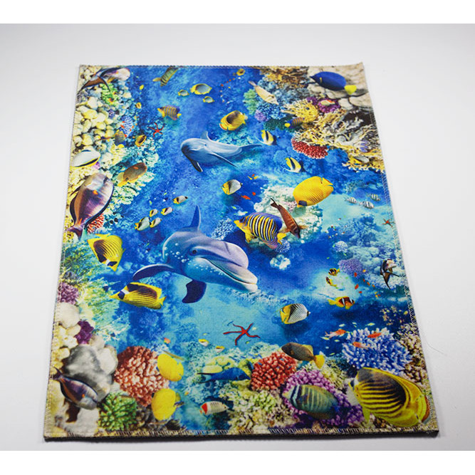 Thảm Lót Sàn Chùi Chân Họa Tiết 3D (60x40cm) Đại Dương