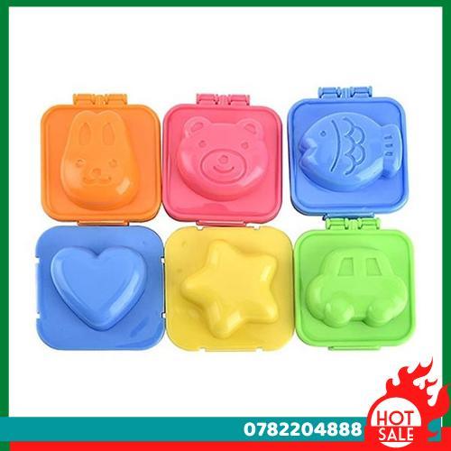 Set 6 Khuôn Hình Thú Tạo Hình Làm Bánh, Tạo Hình Cơm Ngộ Nghĩnh - CH Hương Thị Miễn Phí Vận Chuyển