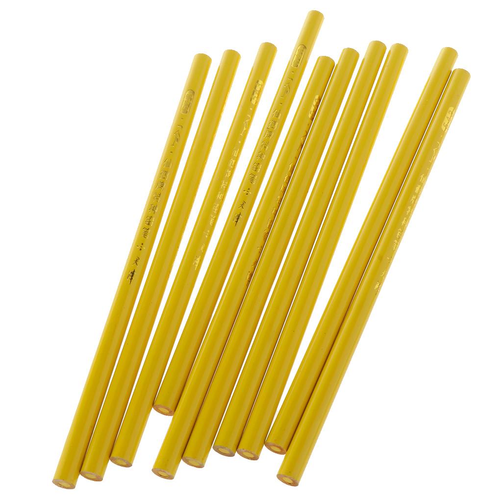 30x Professional Fabric Tailor Pencils Set Dressmaking White Yellow Black