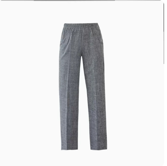 Quần Lanh Cotton Cho Phụ Nữ Trung Niên AQ12 - Hàng Quảng Châu Cao Cấp