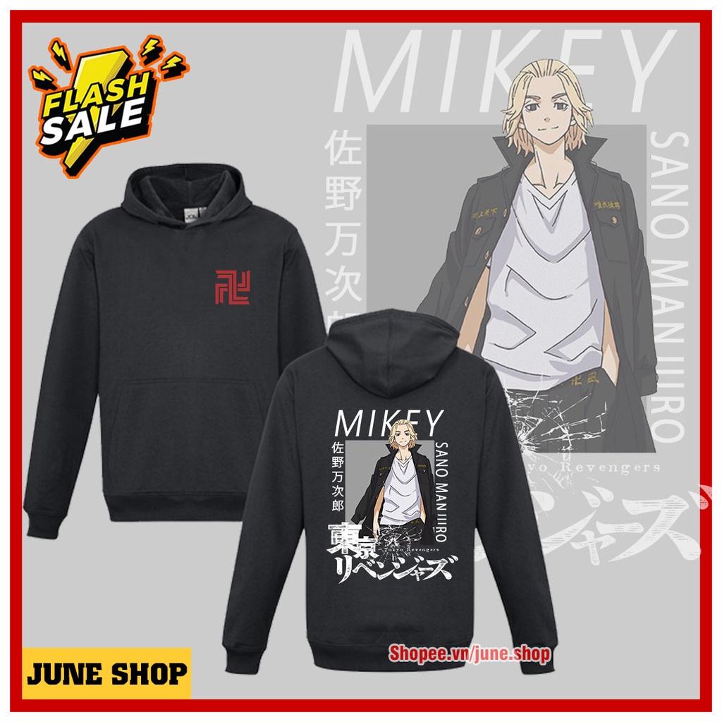 Áo Hoodie Tokyo Revengers, Áo Khoác Anime in hình Mikey cực đẹp, giá rẻ