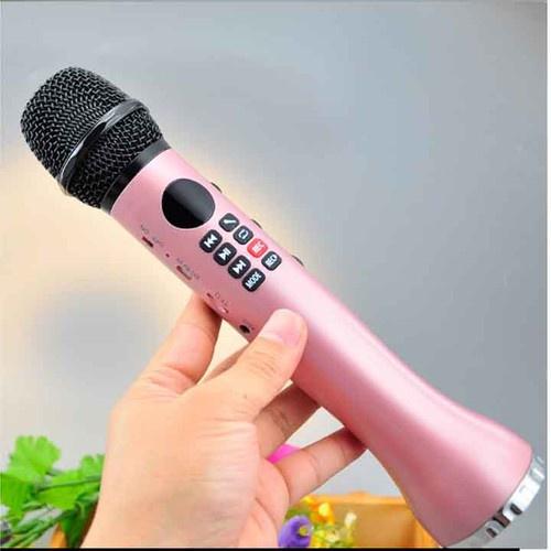 Microphone karaoke kèm loa L-598