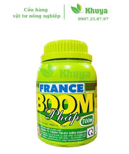 Phân bón lá DienKhanh Boom Pháp 700ml Ra hoa - Đậu trái - Nuôi trái