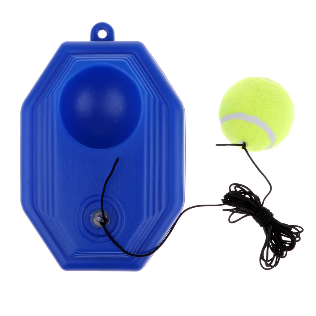Tennis Training Tool Sport Exercise Ball Trainer Practice With Base