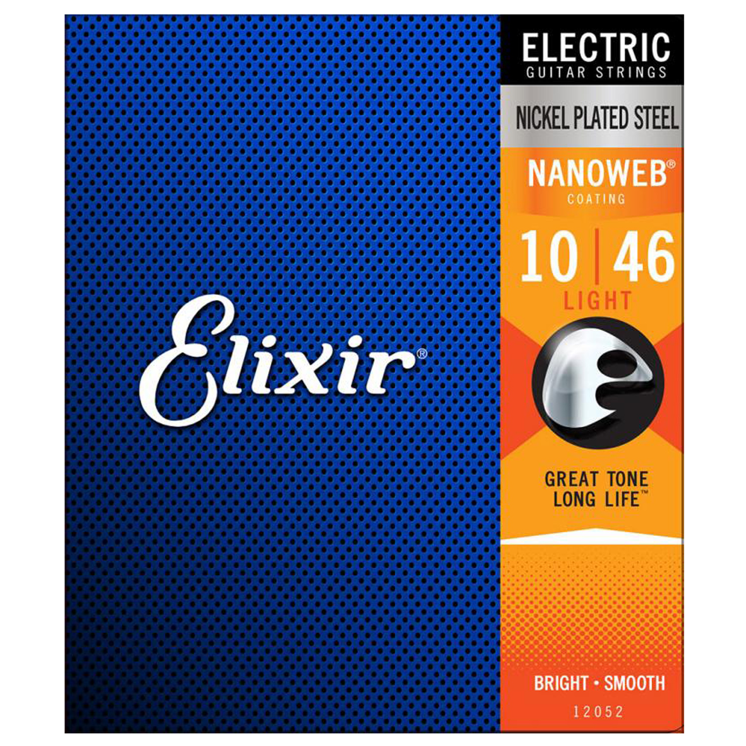 Elixir 12002, 12052 - Bộ Dây Đàn Guitar Điện - Chính Hãng (Electric Strings Phủ Lớp Nanoweb) - Kèm Móng Gảy DreamMaker