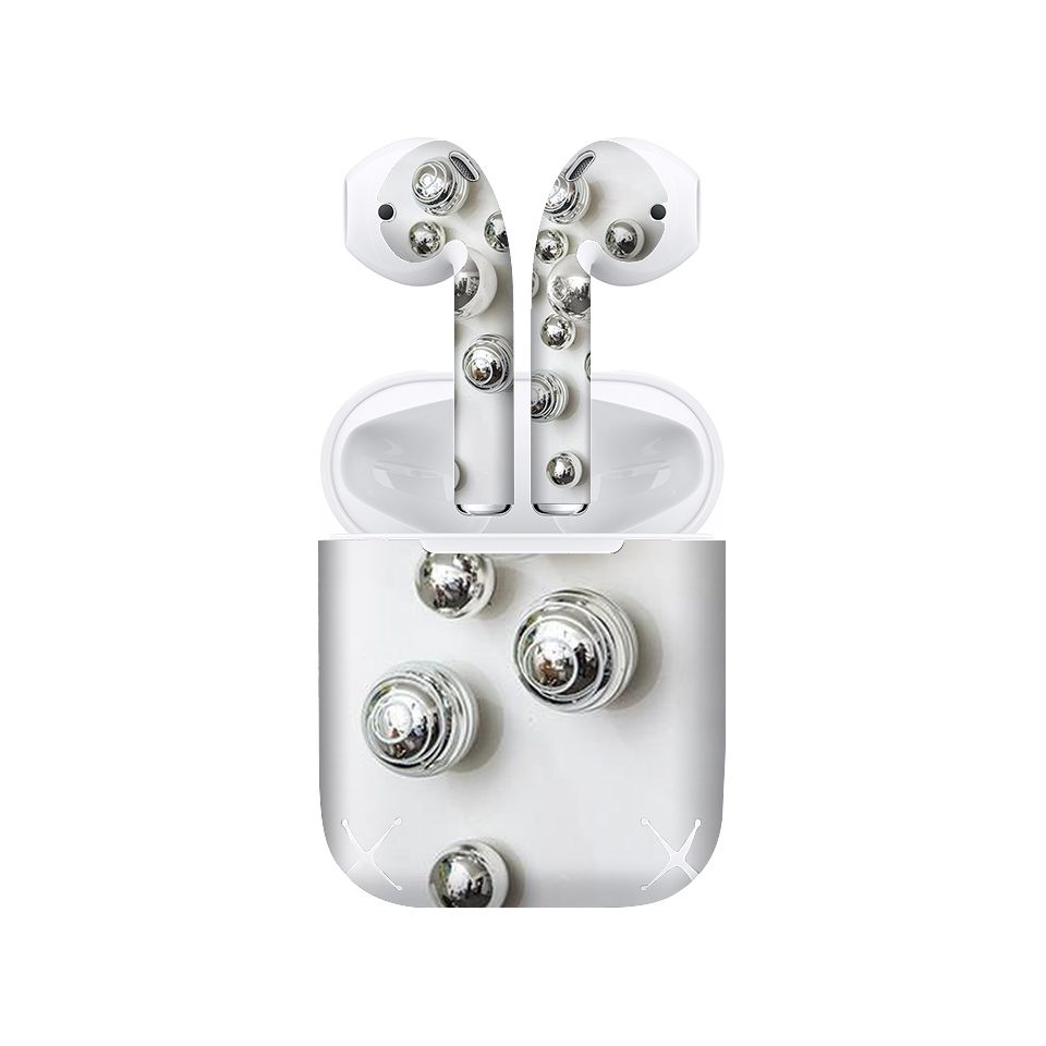 Miếng dán skin chống bẩn cho tai nghe AirPods in hình Họa tiết - HTx050 (bản không dây 1 và 2)