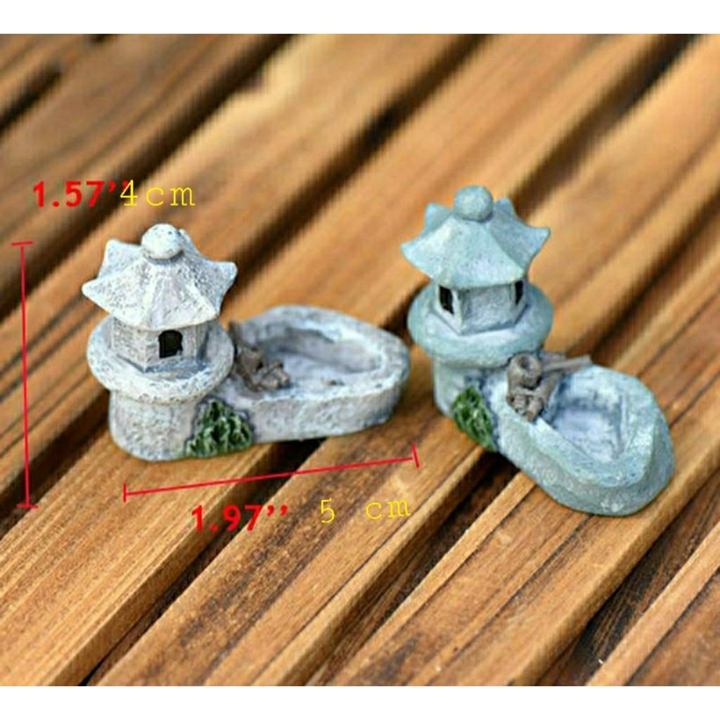 Đền Nhỏ Trang Trí Hồ Cá, Bể Cá-Hòn Non Bộ