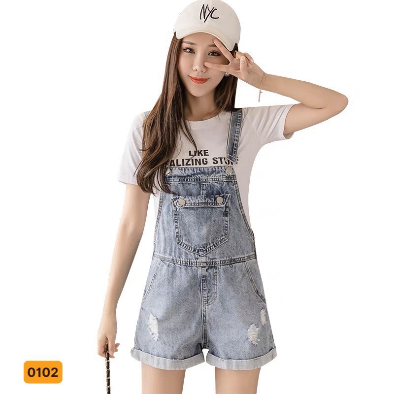 Quần yếm nữ Julido Store, mẫu yếm ngắn theo xu hướng mới nhất MS102