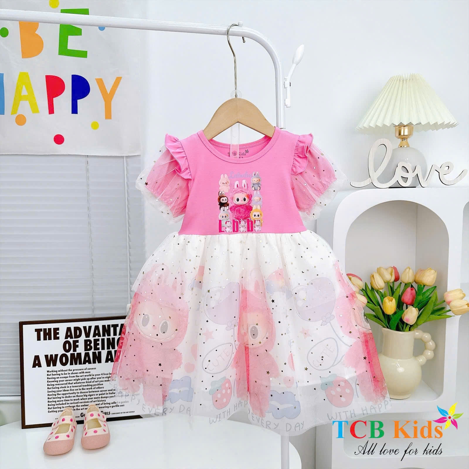 Đầm váy công chúa cho bé gái chơi dự tiệc lễ tết noel giáng sinh năm mới từ 10-40kg