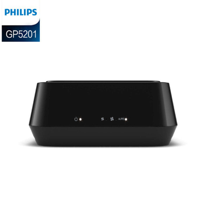 Máy lọc không khí trên xe ô tô Philips GP5201 Cảm biến chất lượng không khí 3 màu AQI - Hàng nhập khẩu