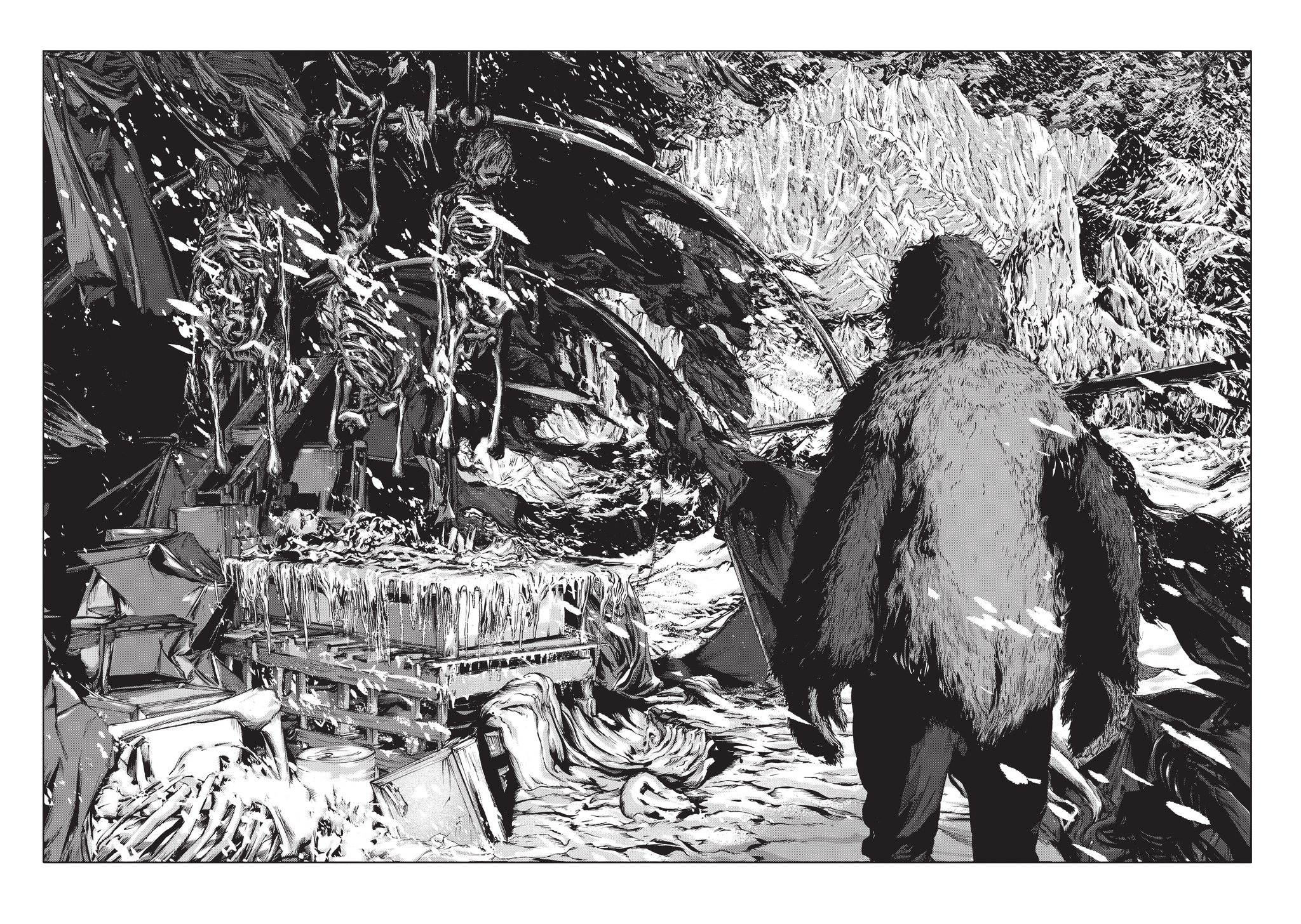 (Tặng kèm Postcard) NƠI DÃY NÚI ĐIÊN DẠI – Tập 1 - H. P. Lovecraft, Tanabe Gou - Miểu Mạn dịch - NXB Kim Đồng