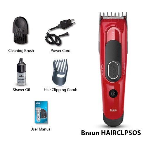 Tông đơ cắt tóc Braun Old Spice Beard &amp; Head Trimmer | Bảo Hành 2 Năm