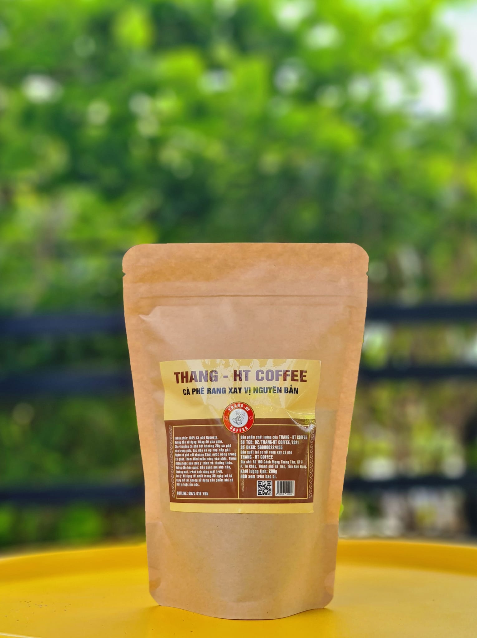 200gr Cà Phê Bột Rang Xay Nguyên Bản