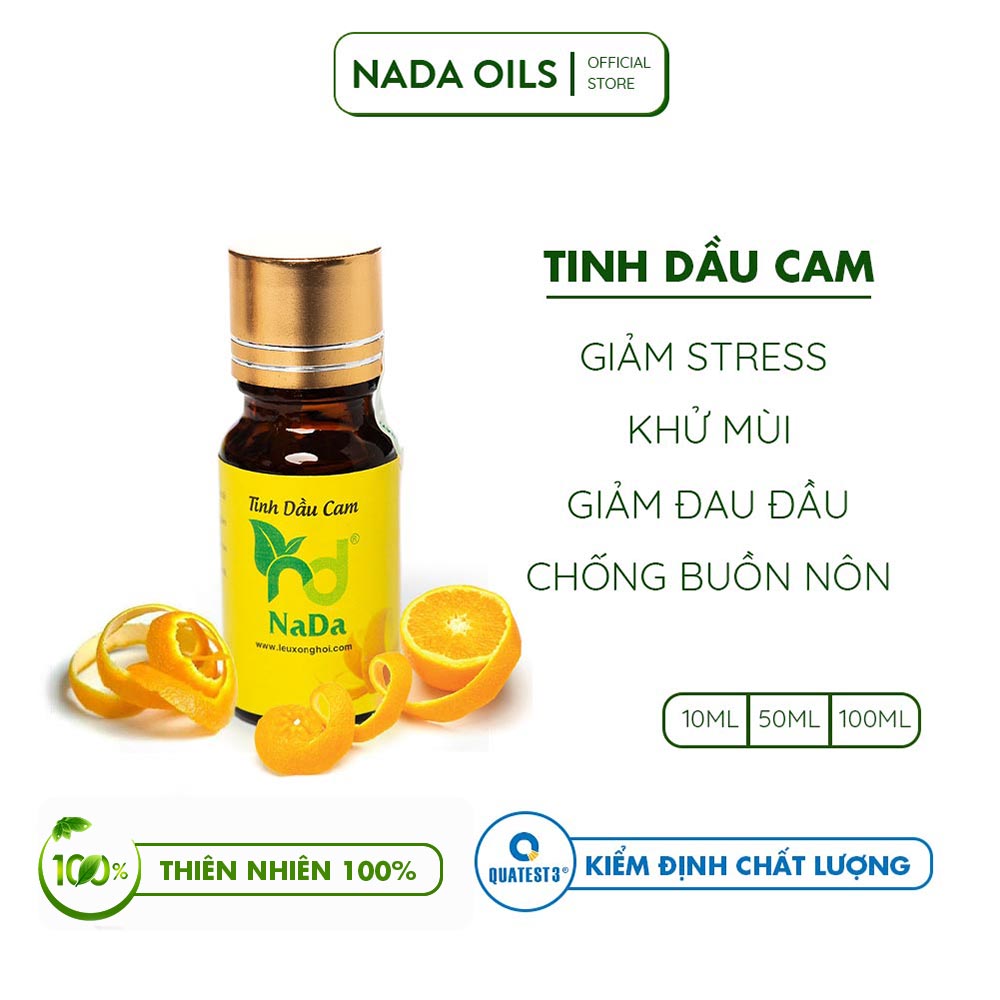 Tinh dầu cam nguyên chất Nada