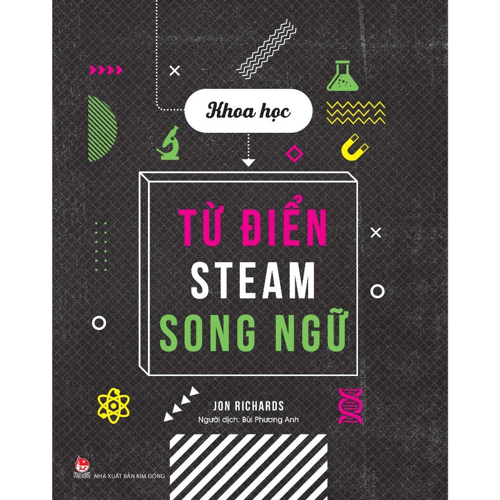 Sách - Từ Điển STEAM Song Ngữ - Kim Đồng