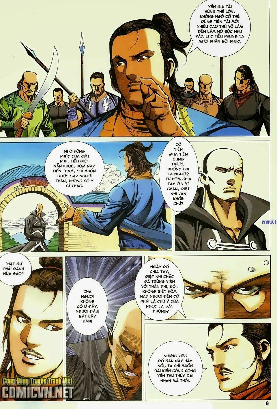 cổ long quần hiệp chapter 83 6