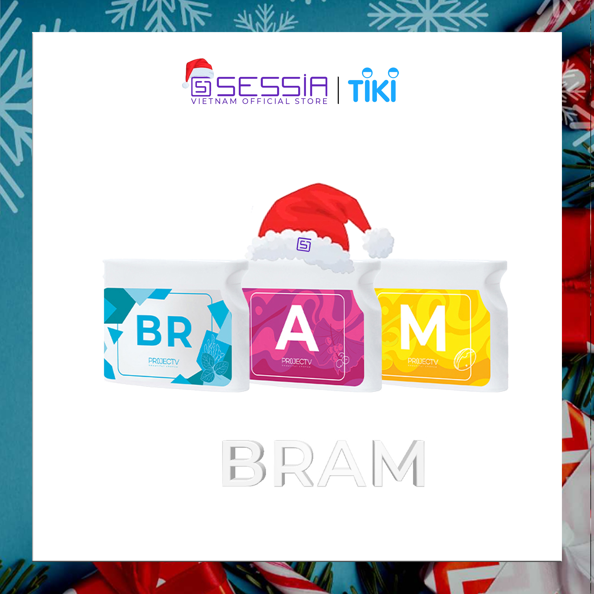 [VOUCHER 220K] Thực Phẩm Sức Khoẻ BR+A+M | V Alphabet - Sự thông minh & Nhạy bén - PROJECT V - Xuất xứ Pháp, Hàng Chính Hãng