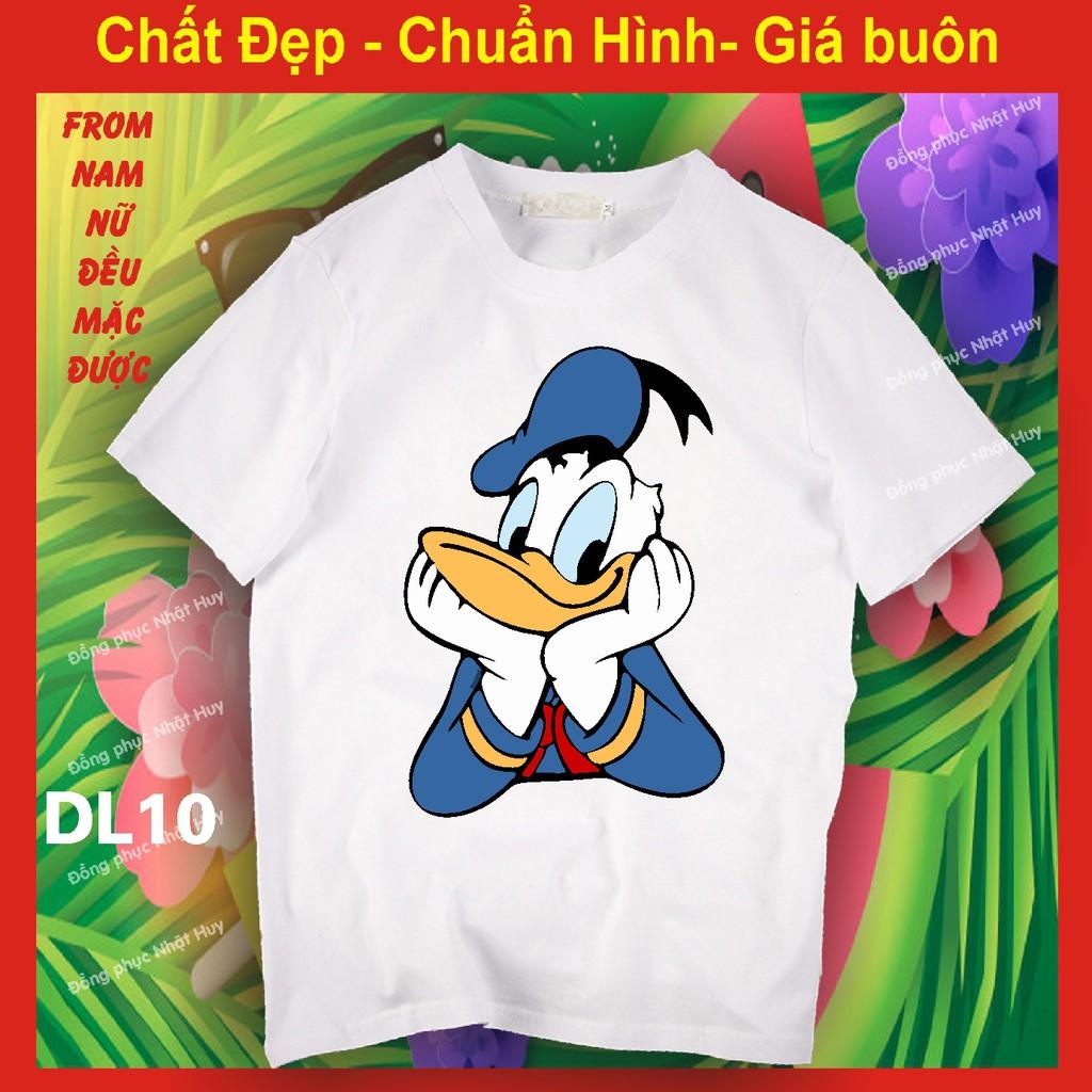 Áo thun vịt Donald DL7, phông , chất đẹp,