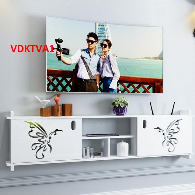 Kệ tivi treo tường thiết kế đơn giản VDKTA1_ Nội thất lắp ráp
