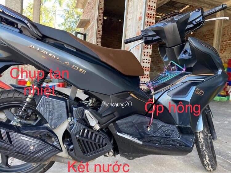 CẶP ỐP HÔNG LỚN DÙNG CHO ĐỜI XE AB 2020 2021 - 125 150cc CACBON