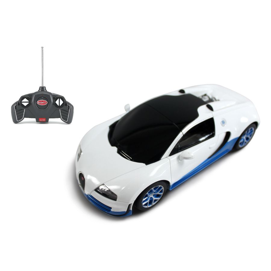 Đồ chơi xe mô hình  RASTAR điều khiển-R/C 1:18 Bugatti Grand Sport V R53900N/WHI