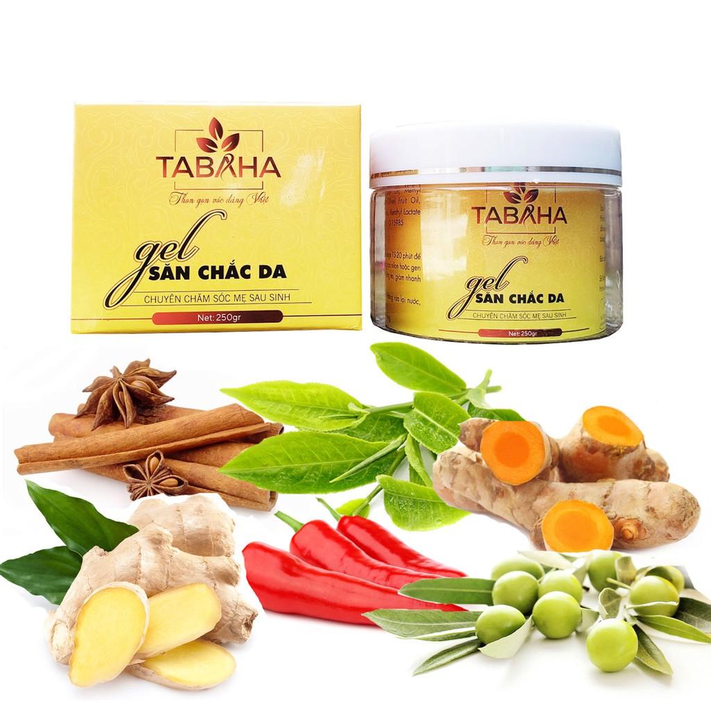 Kem Tan Mỡ TABAHA 250g Tặng Máy Massge Bụng Cầm Tay 5 Đầu