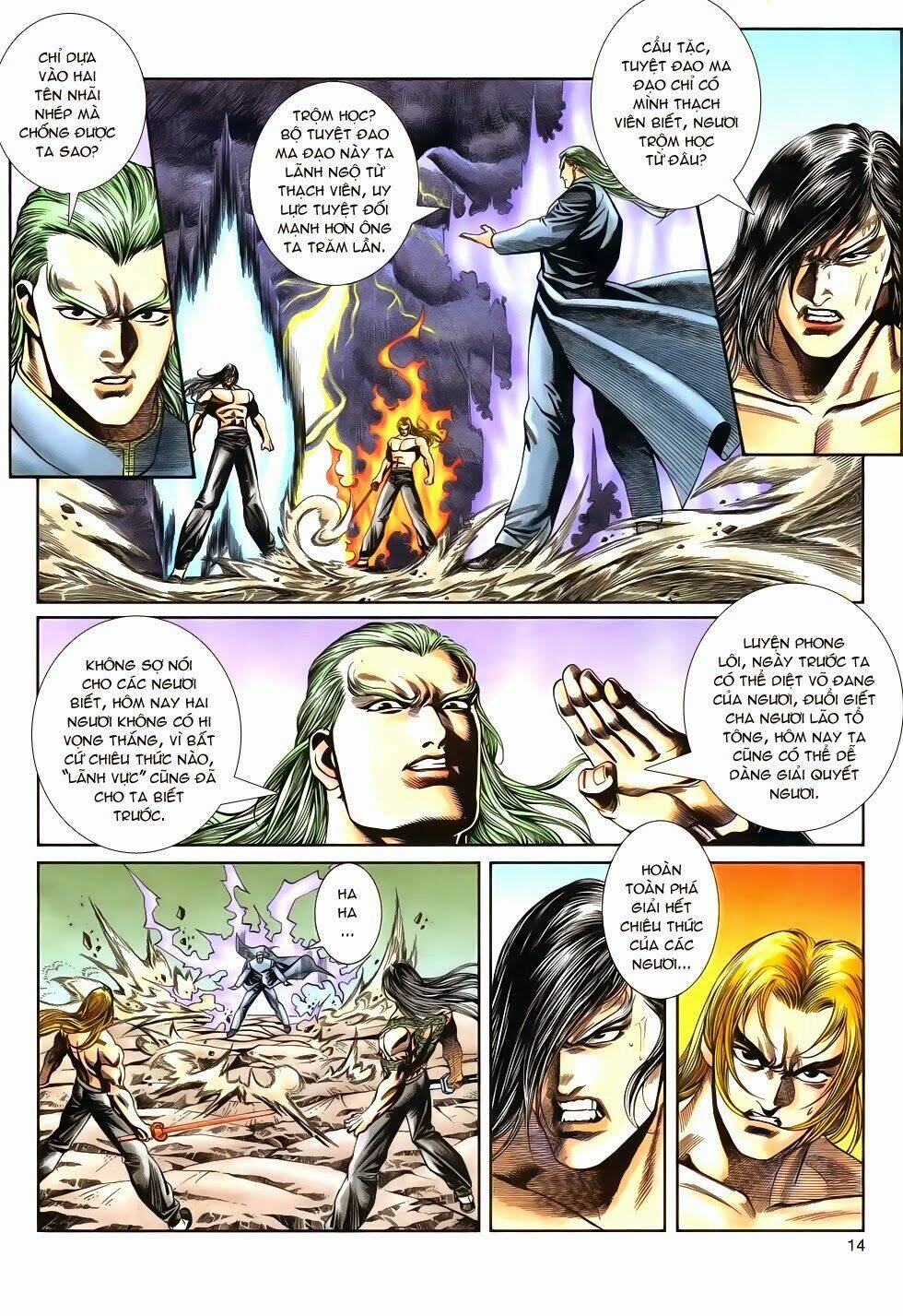 long hổ phong bạo chapter 11 14