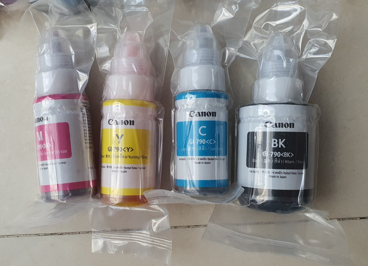 Bộ mực dành cho máy in Canon G1010, G210, G3010, G1000, G2000, G3000