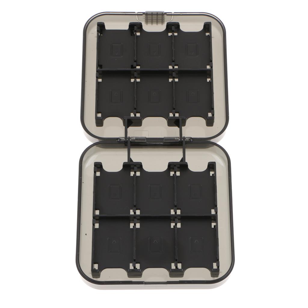 Game Card Case for Nintendo Switch 24 in 1 Storage Organizer Easy Carrying Protective Box