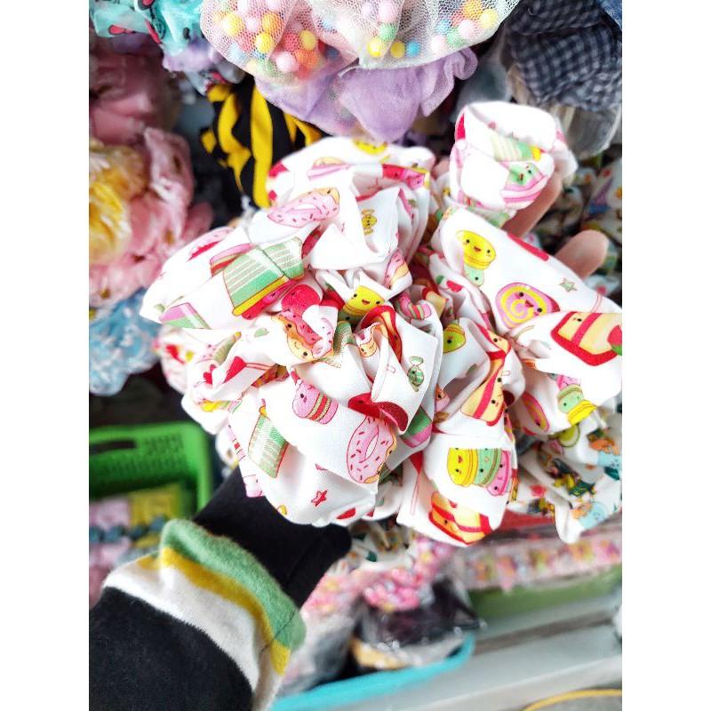 set 10 dây scrunchies mới