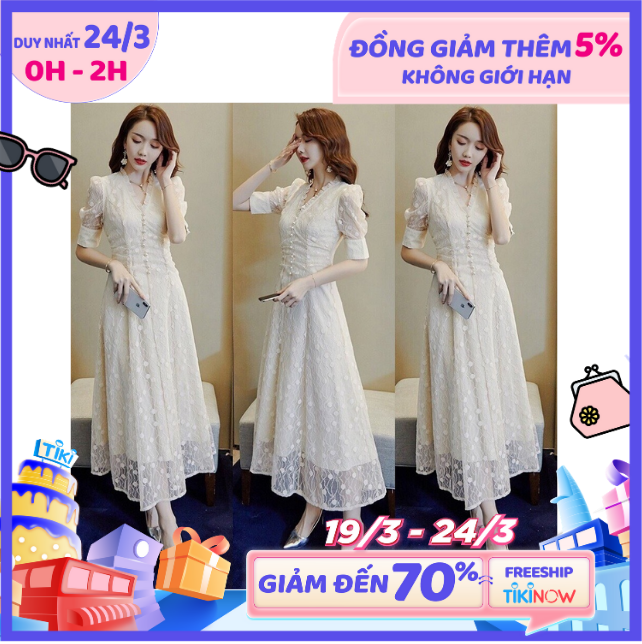 ĐẦM REN DỰ TIỆC CÔNG CHÚA BY4408BY