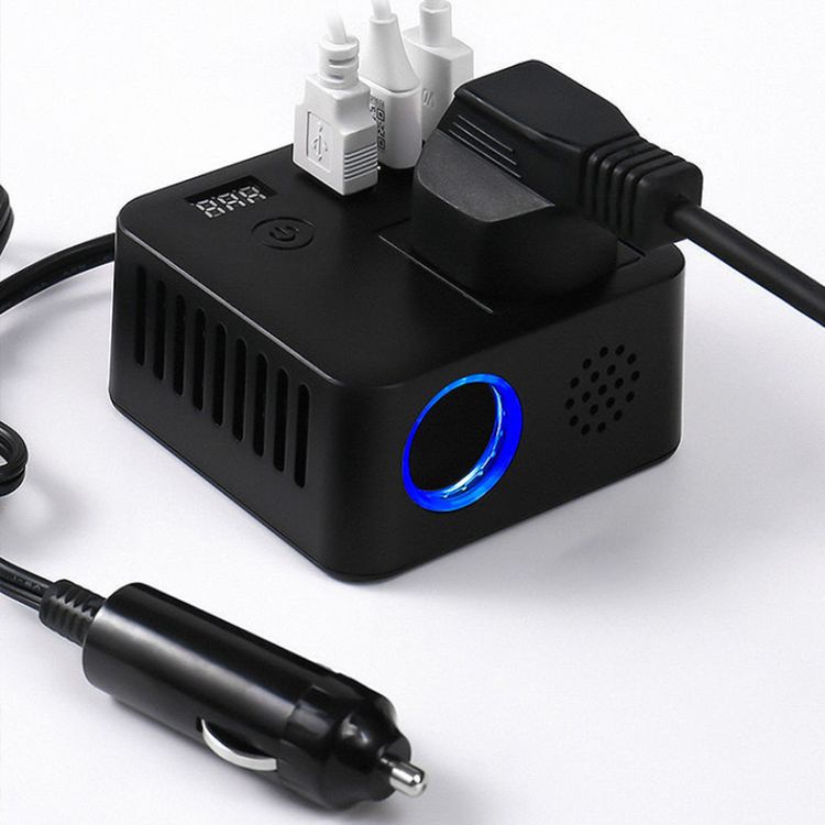 Bộ biến tần biến điện Ô Tô 12V / 24V Sang 220V Ô Tô Đa Chức Năng