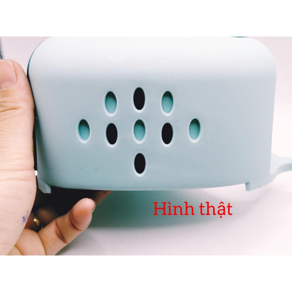 Khay Đựng Xà Phòng Hình Cá Heo ,Cute, Dán Tường chắc chắn