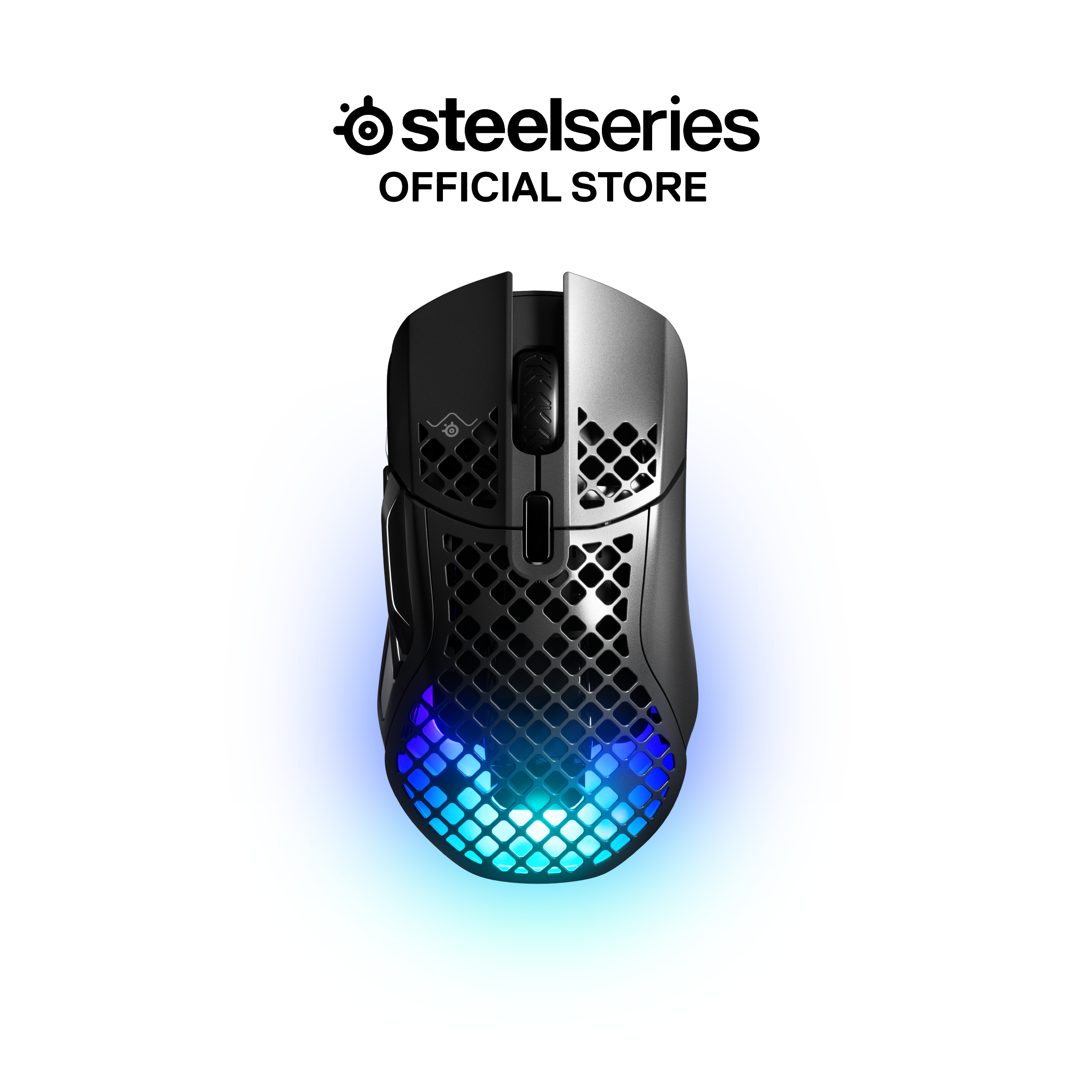 Chuột gaming không dây SteelSeries Aerox 5 Wireless màu đen 74g, 18000 CPI, led RGB, hàng chính hãng, bảo hành 12 tháng