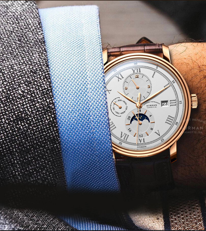 Đồng hồ nam chính hãng Borman BM801-6