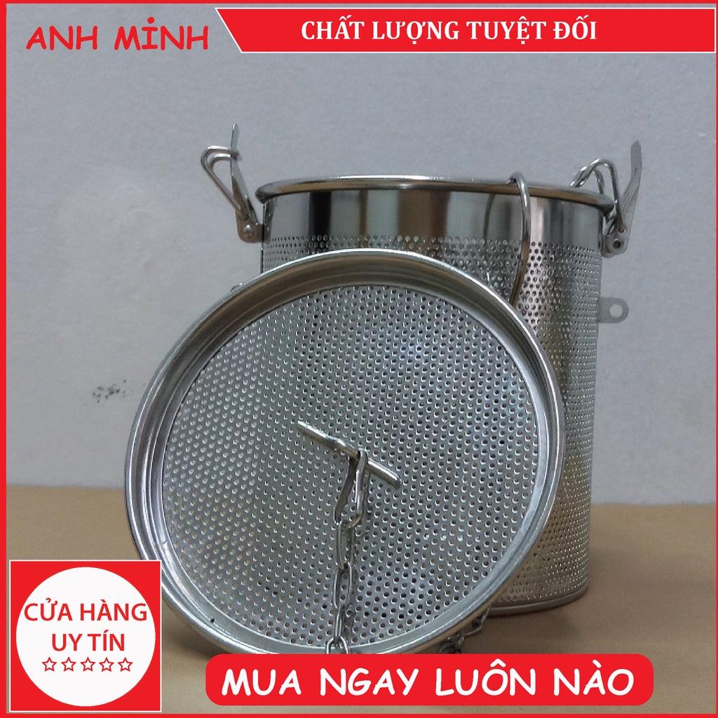 DỤNG CỤ LỌC GIA VỊ BẰNG INOX CAO CẤP 15x16 cm