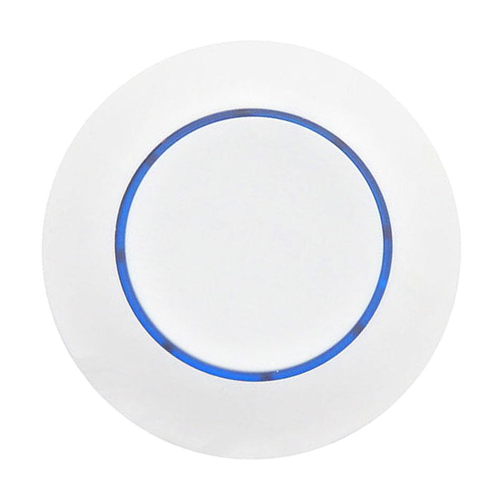 1 Way Wall Light Blue Round Switch Wireless Remote Control for Home Study