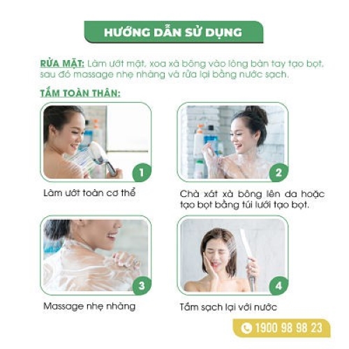 Xà bông sữa gạo Ecocare - Tẩy tế bào chết, giảm nhờn và mụn, dưỡng ẩm, sáng da - 100gr